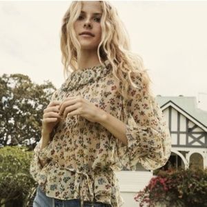Doen Cadence Top BOUQUET FLORAL - Small - NWT